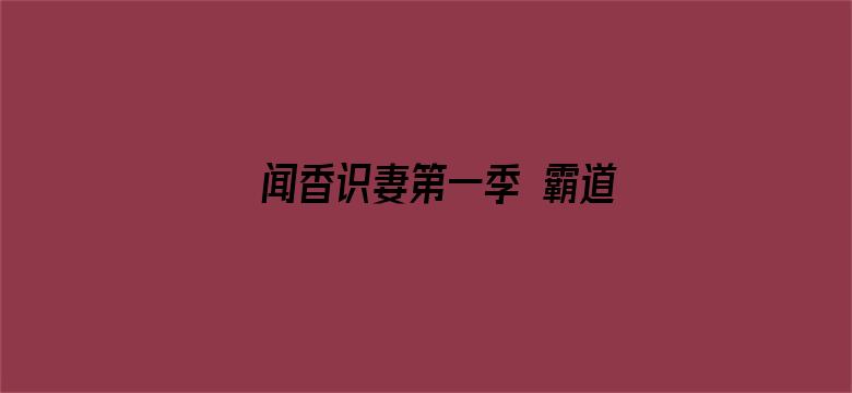 闻香识妻第一季 霸道总裁恋上瘾